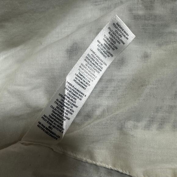 CHICOS Artisan Cropped Boho Jacket sz3 Cream Embroidered Beaded Tribal - Picture 11 of 12